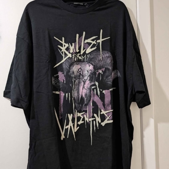 ASOS Bullet For My Valentine Cotton Graphic Tee - Size M - Picture 2 of 4